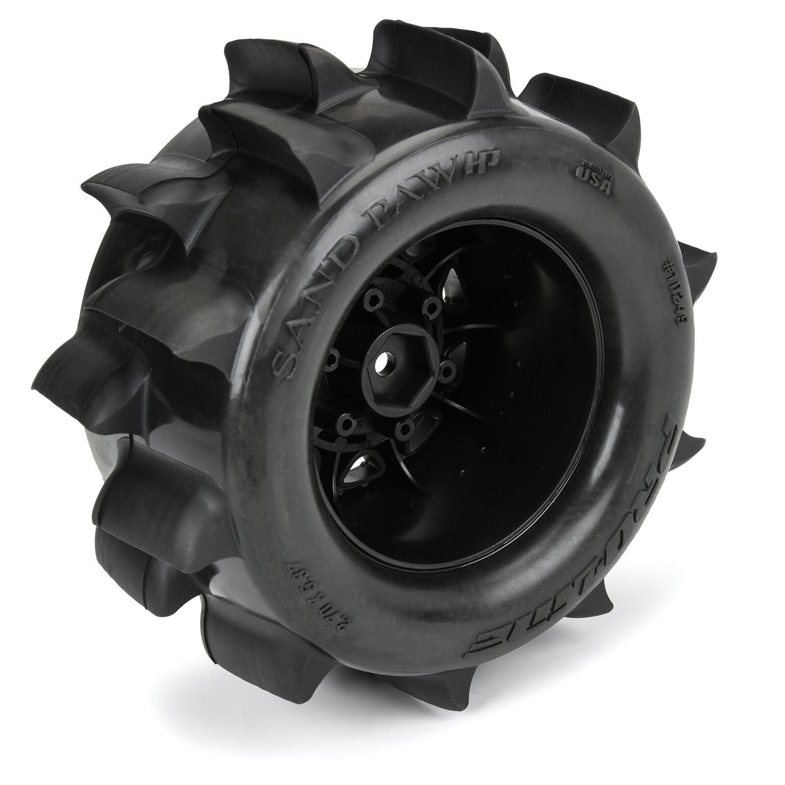 Proline 1:10 Sand Paw HP BELTED F/R 2.8 MT Reifen MTD 12/14mm Black Raid (2) Proline 1_10 Sand Paw HP BELTED F_R 2.8 MT Reifen MTD 12_14mm Black Raid _2_ - RC-Zubehoer