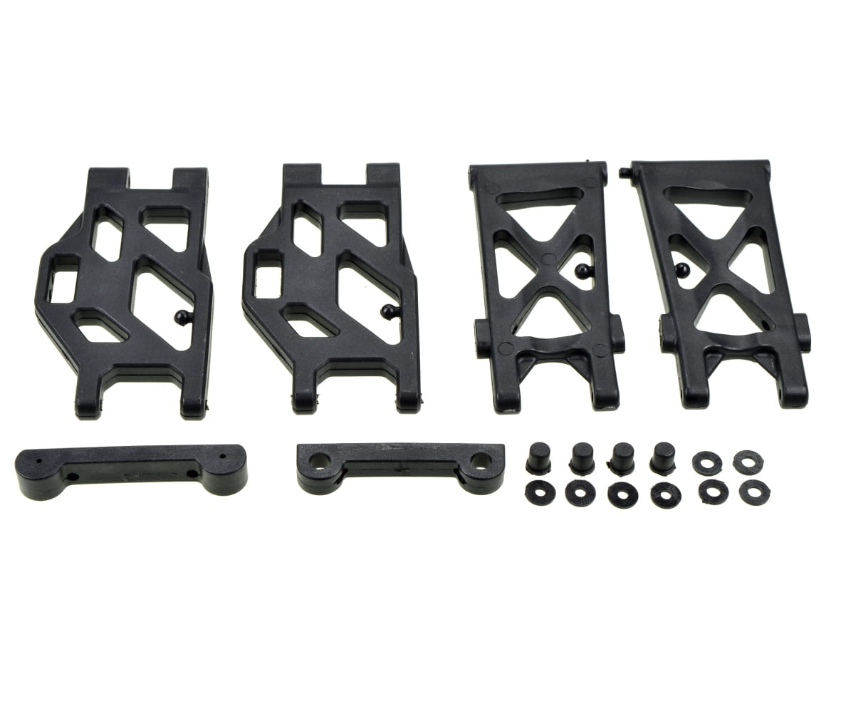 Carson X10EB Querlenker Set + Halter, vo/hinten Carson X10EB Querlenker Set _ Halter_ vo_hinten - RC-Zubehoer