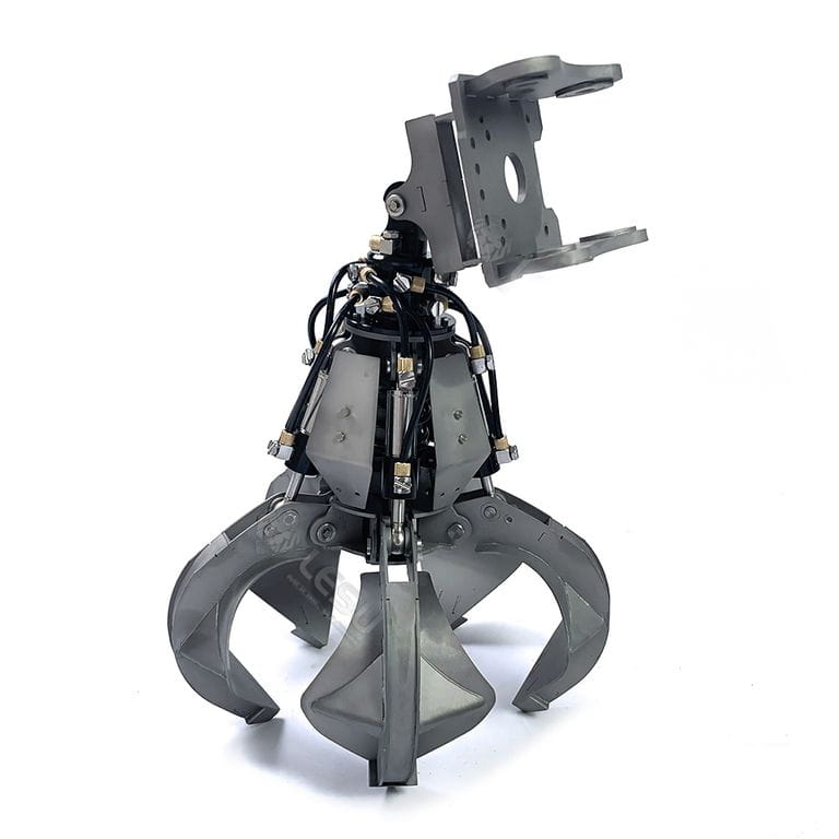 Lesu Schrottgreifer hydraulisch für 74t-Bagger