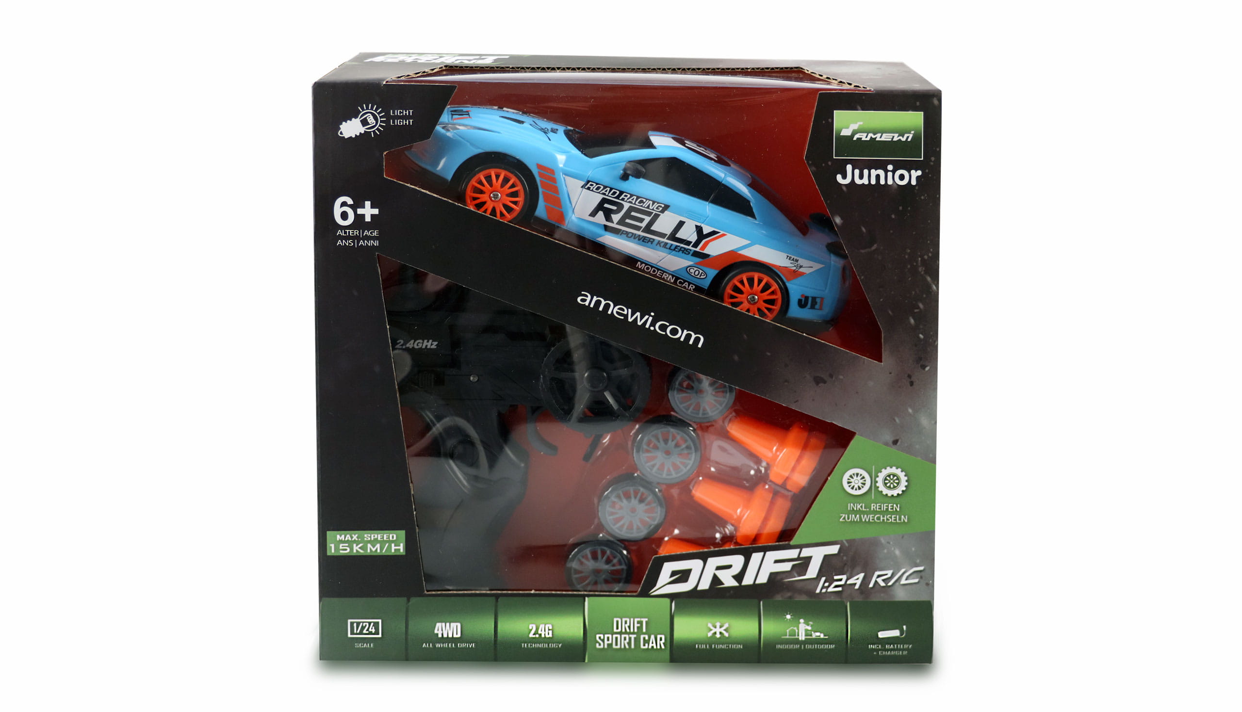 Amewi RC Drift Sport Car 1_24 RTR gruen