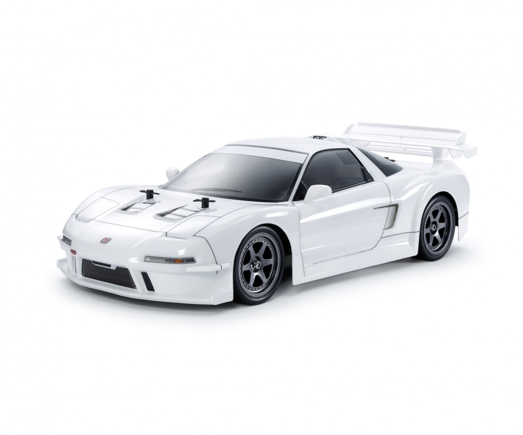 Tamiya 1_10 RC Honda NSX Racing TT-02 Weiss Bausatz Lackiert - RC-Zubehoer