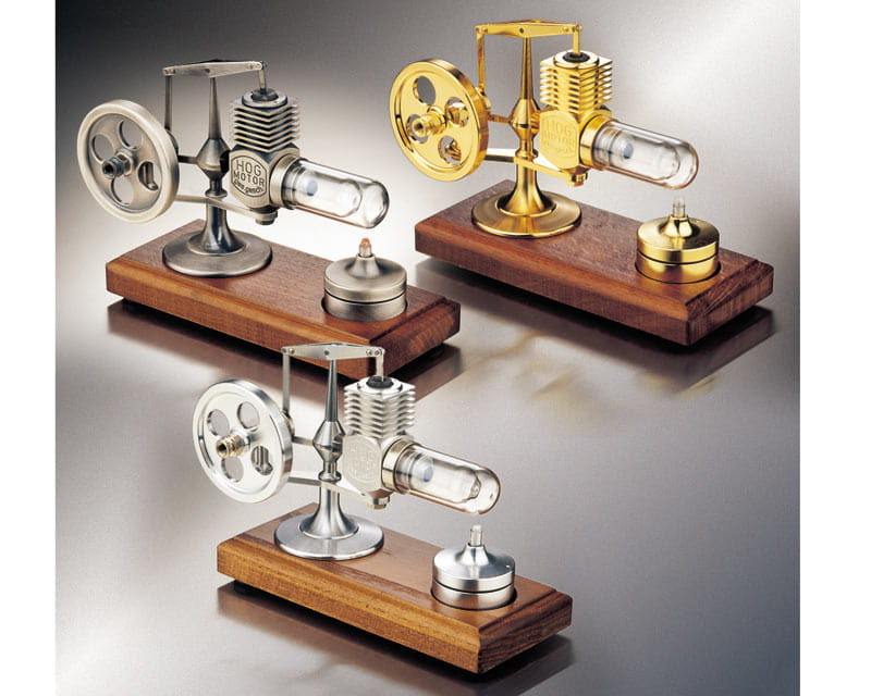 Krick Stirlingmotor Gold montiert - RC-Zubehoer