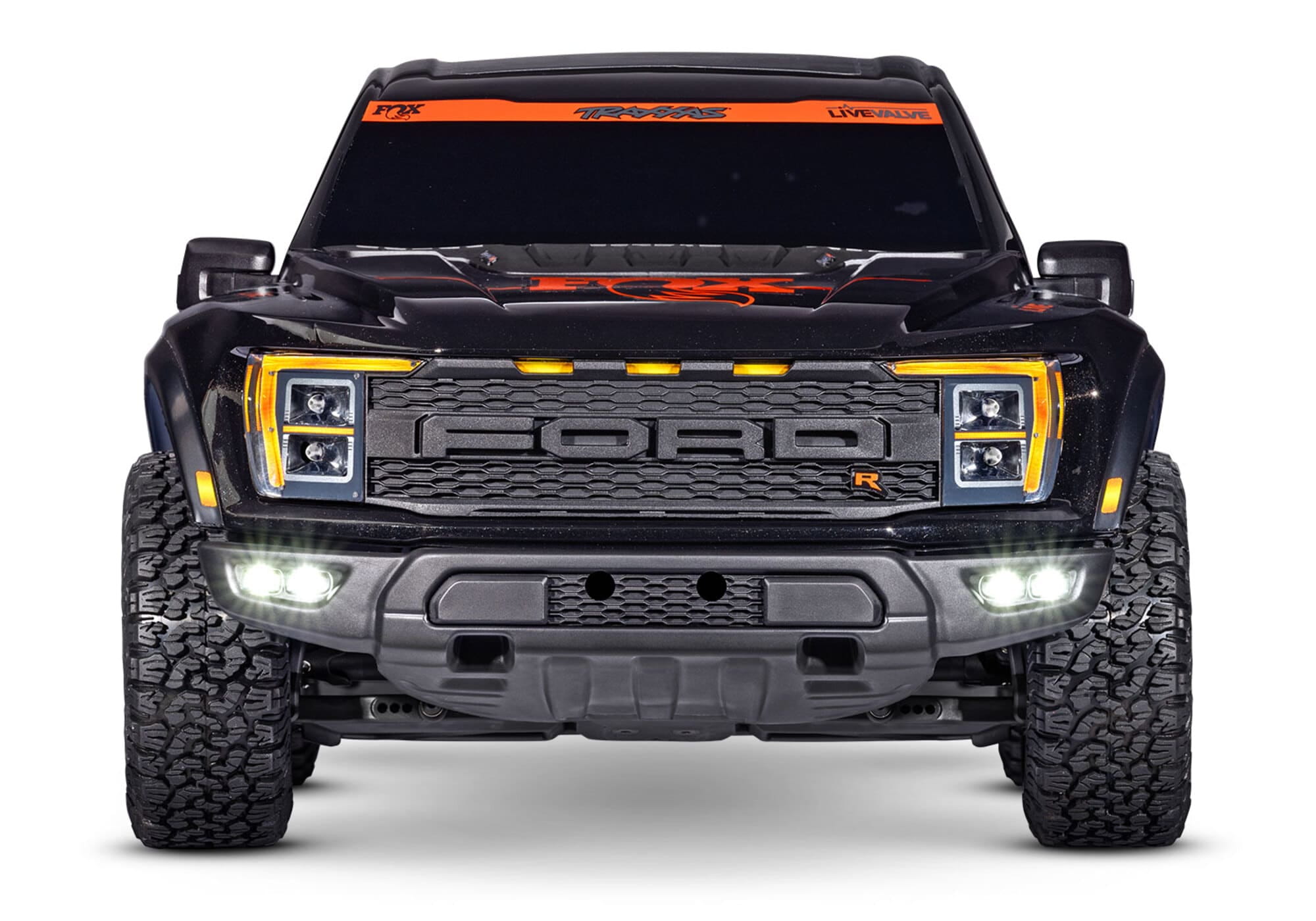Traxxas Ford Raptor R 4x4 Ultimate RTR Brushless RC Truck Fox Schwarz