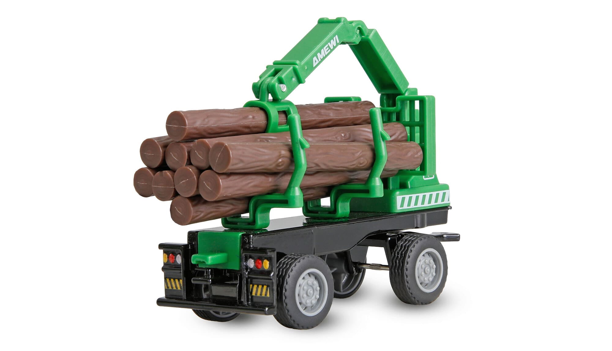 Amewi RC Traktor Metall 1_64 mit Rueckeanhaenger und Ladekran