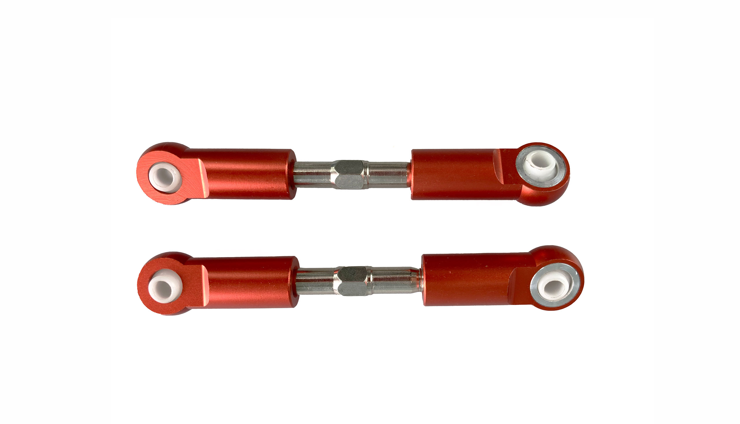 Amewi Querlenker vorne oben Aluminium orange_ 2 Stueck - RC-Zubehoer