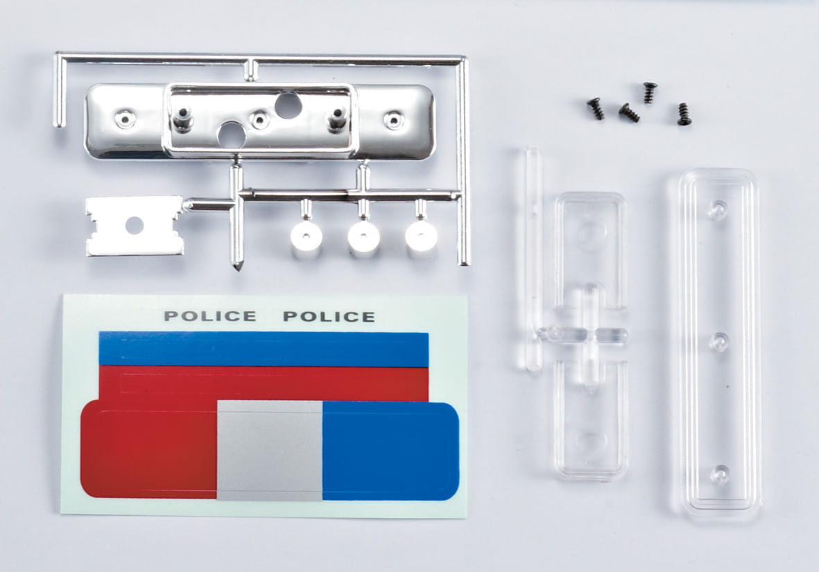 Killerbody Signal Licht Set _Police_ ohne LED _fuer 1_10_ - RC-Zubehoer