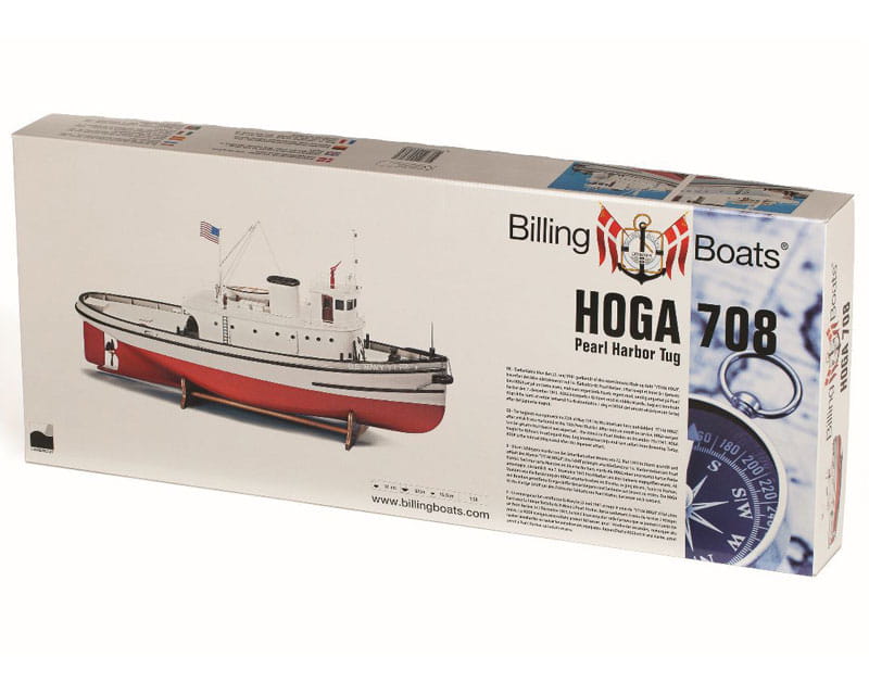 Billing Boats RC Boot Hoga Pearl Harbor Schlepper 1:50 Baukasten