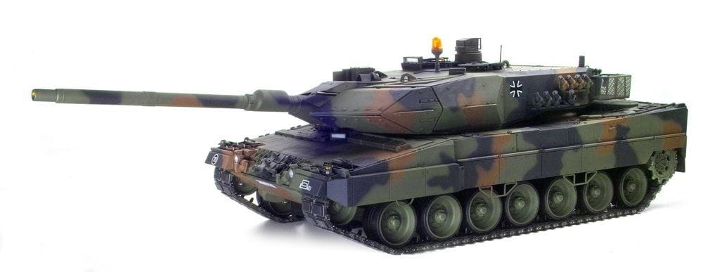 Tamiya RC Panzer Leopard 2A6 Full Option 1:16 Bausatz Tamiya RC Panzer Leopard 2A6 Full Option 1:16 Bausatz