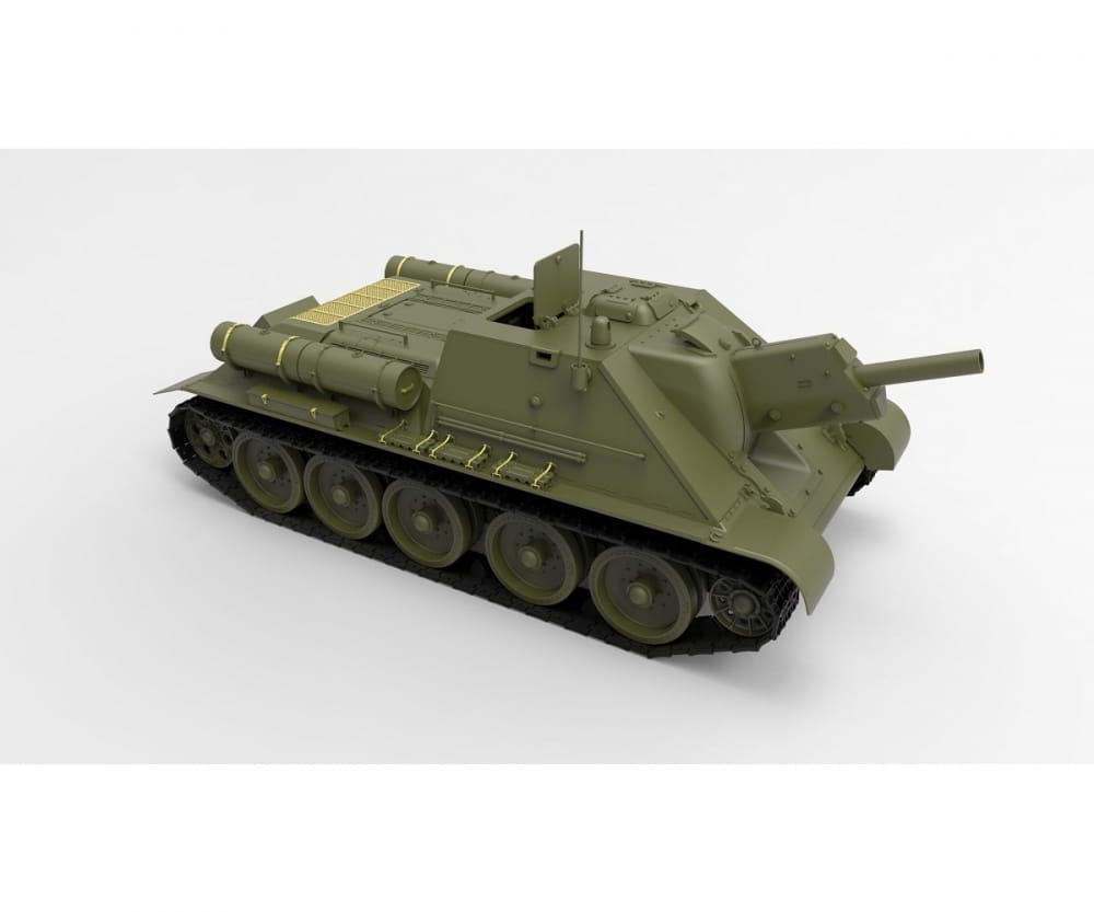 Plastikmodellbau von Miniart 1-35 su 122 letzte prod m interieu