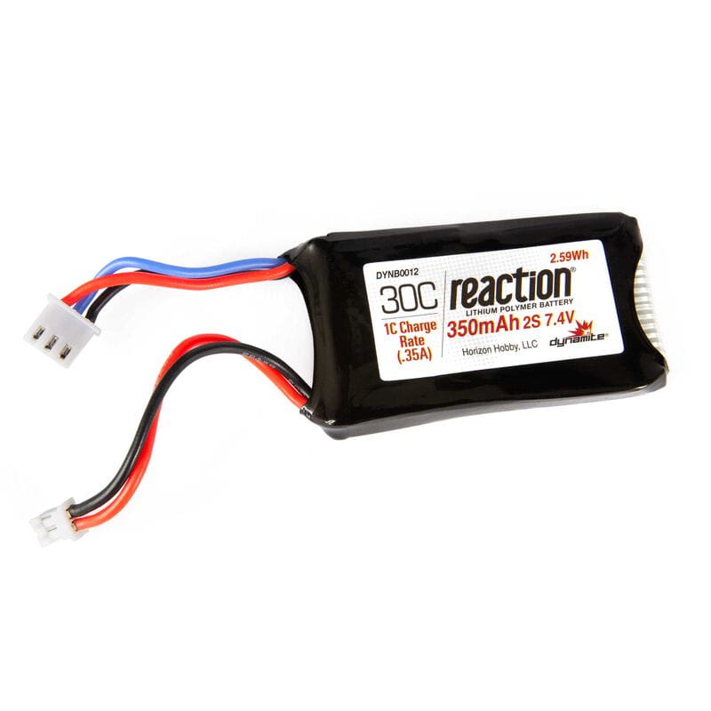 Dynamite Battery 7,4v 350mAh 2s LiPo Dynamite Battery 7_4v 350mAh 2s LiPo - RC-Zubehoer