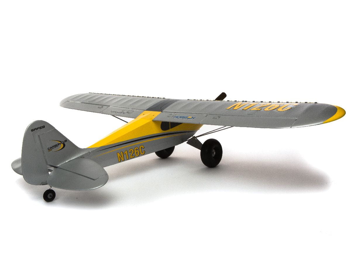 HobbyZone Carbon Cub S 2 RTF Basic RC Flugzeug mit SAFE