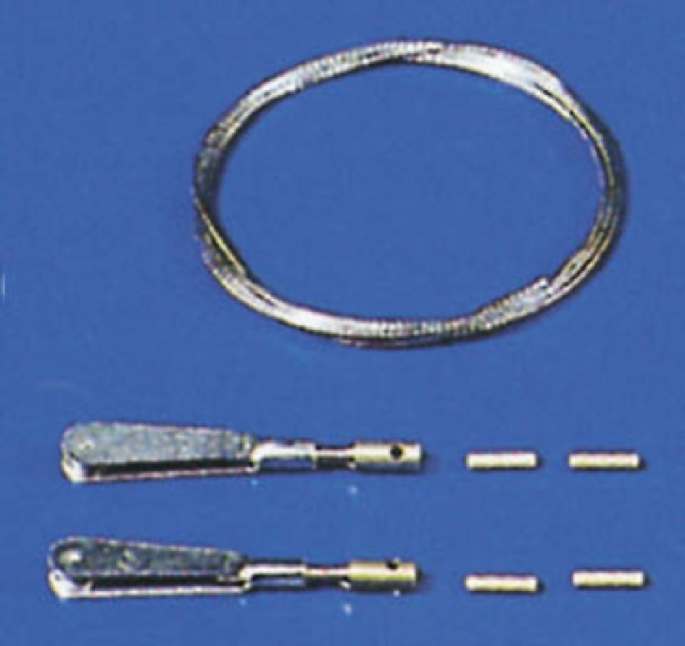 Krick Seilzug,kpl.f.Ruderanlenkung 2m Krick Seilzug_kpl_f.Ruderanlenkung 2m - RC-Zubehoer