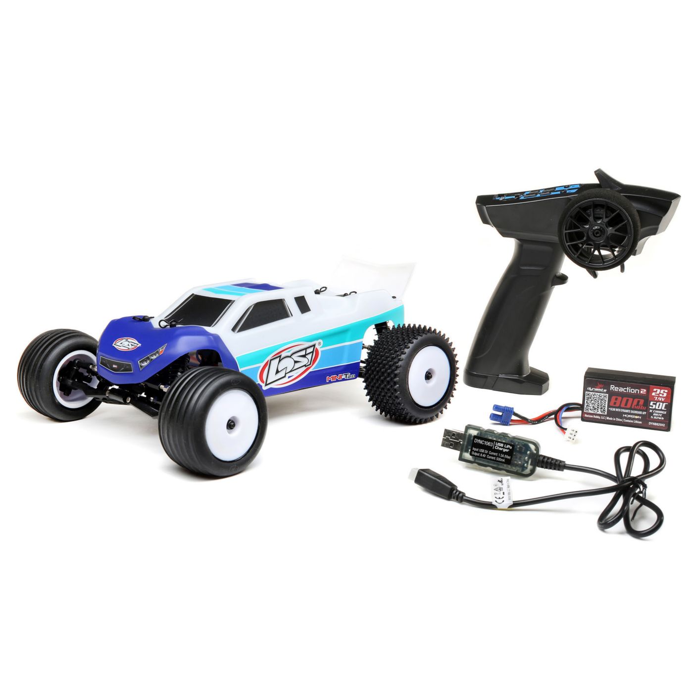 Losi RC Mini-T 2.0 V2 Stadium Truck Brushless 2WD 1:18 RTR