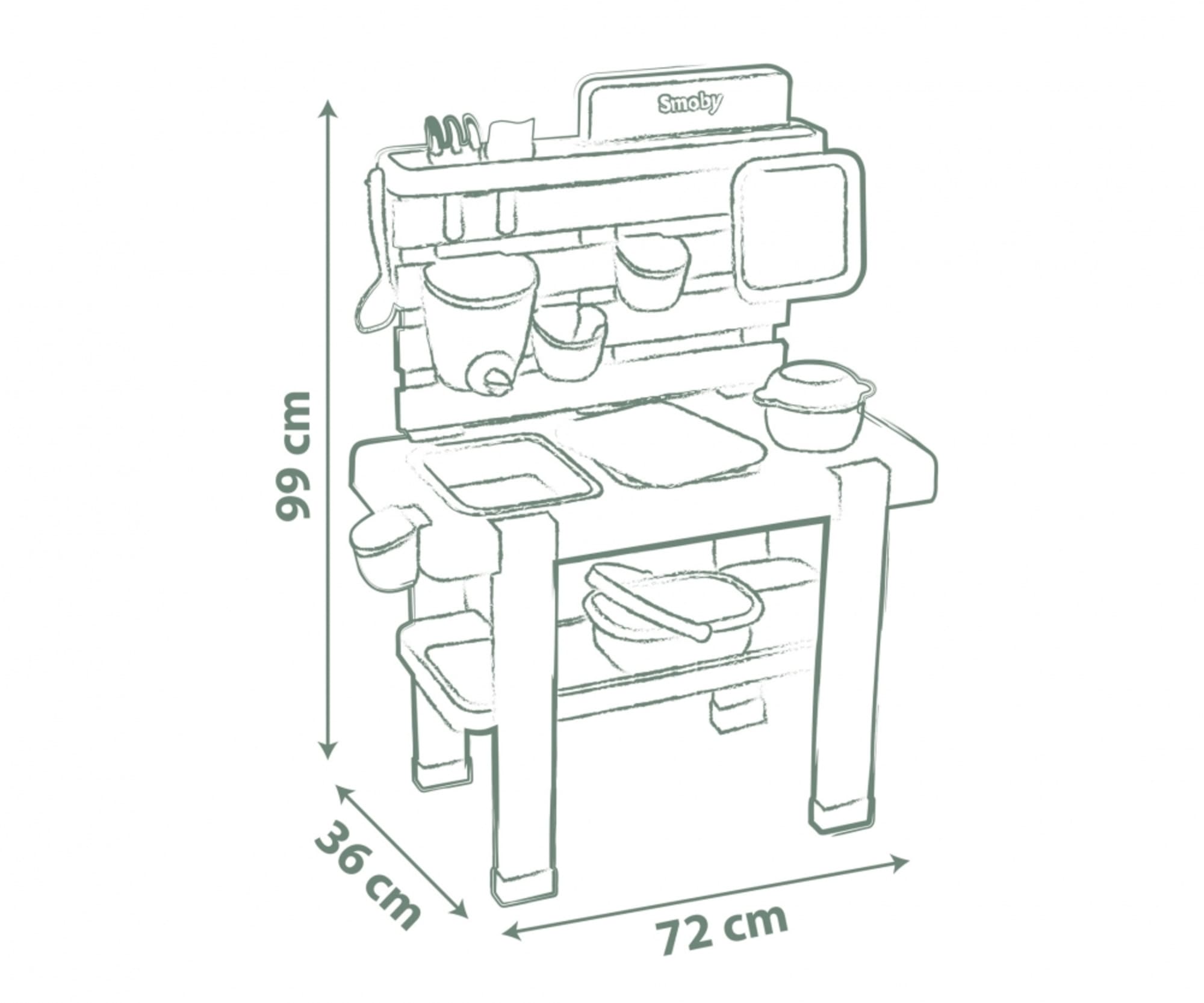 Smoby Life Matschkueche - RC-Zubehoer