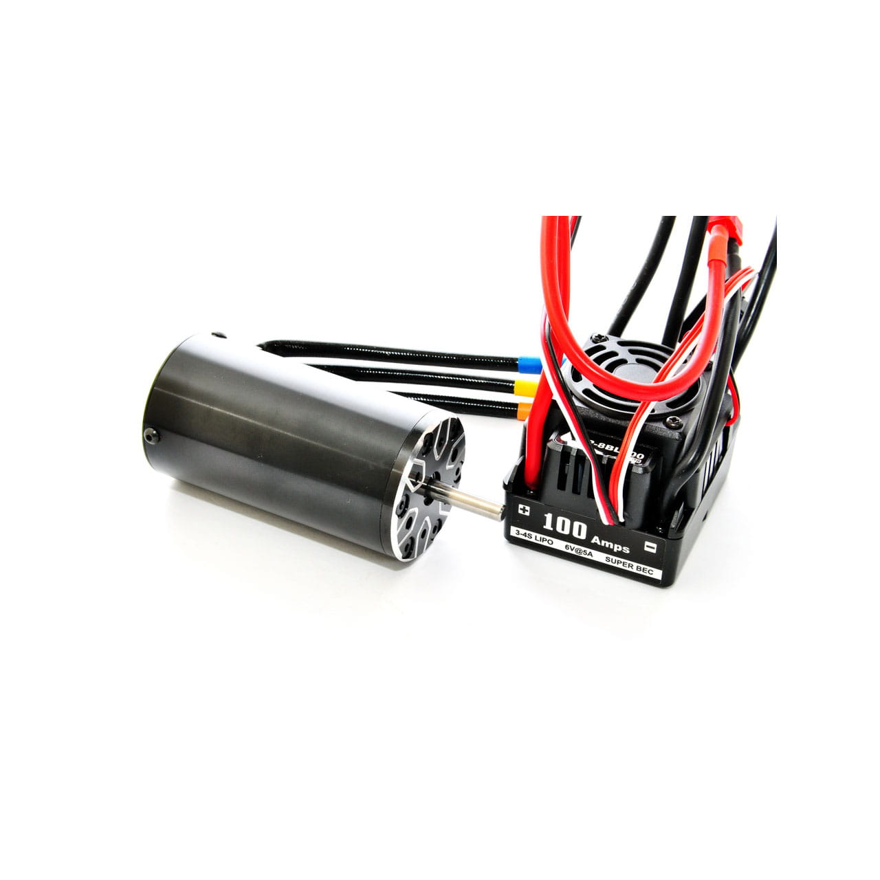 Hobao 1_8 Regler 100A WATER PROOF ESC. _ 2000KV MOTOR - RC-Zubehoer