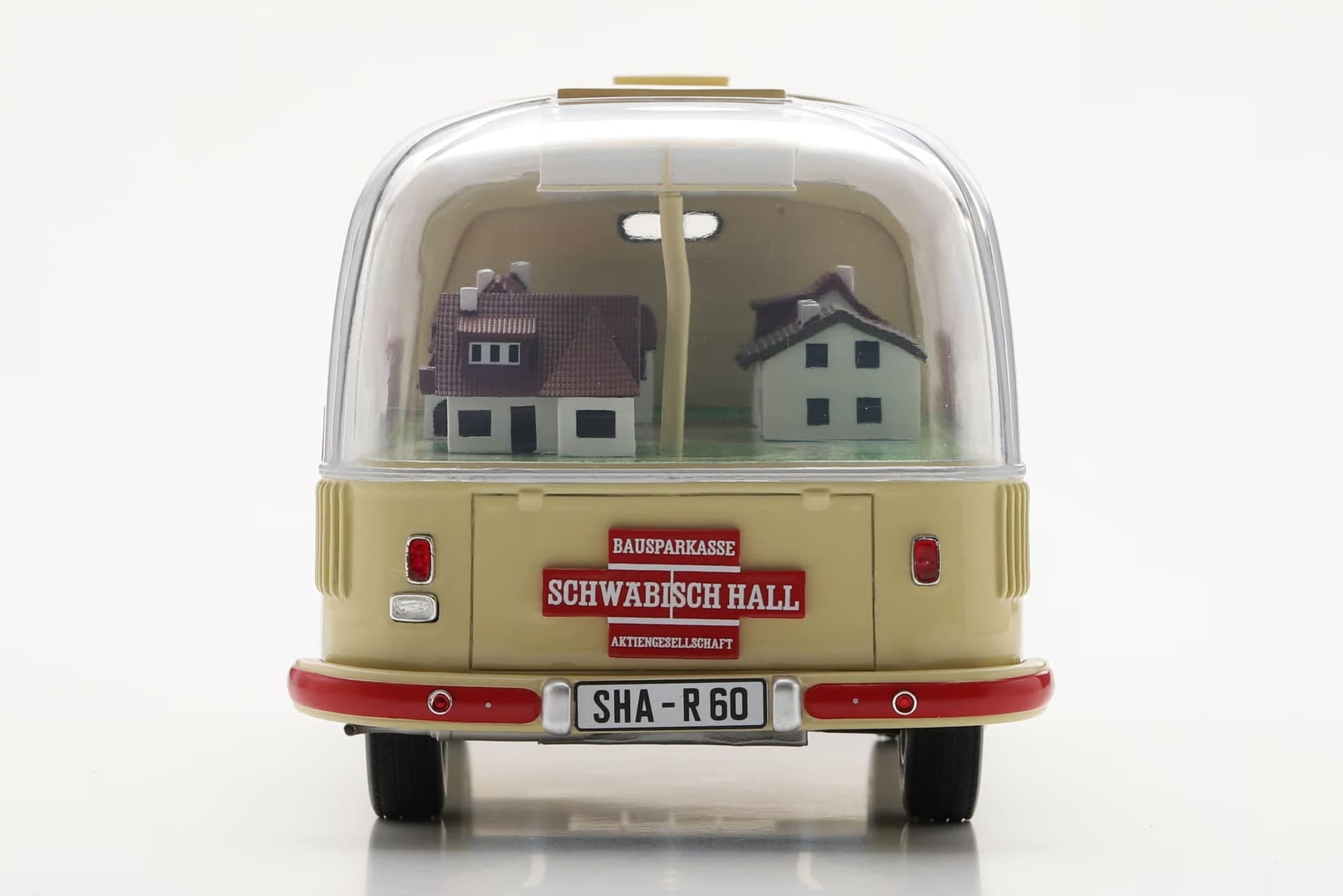 Schuco VW T1 Werbe-Bus Schwaebisch Hall 1_18 Sammlermodell