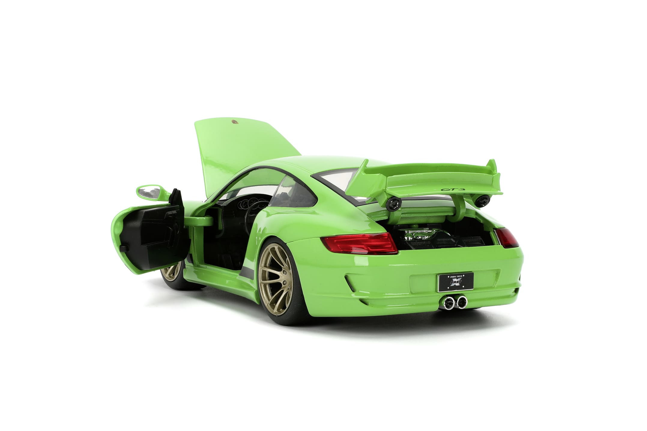 Jada Toys Porsche 911 GT3 2007 1_24 Fast _ Furious Modellauto Gruen_
