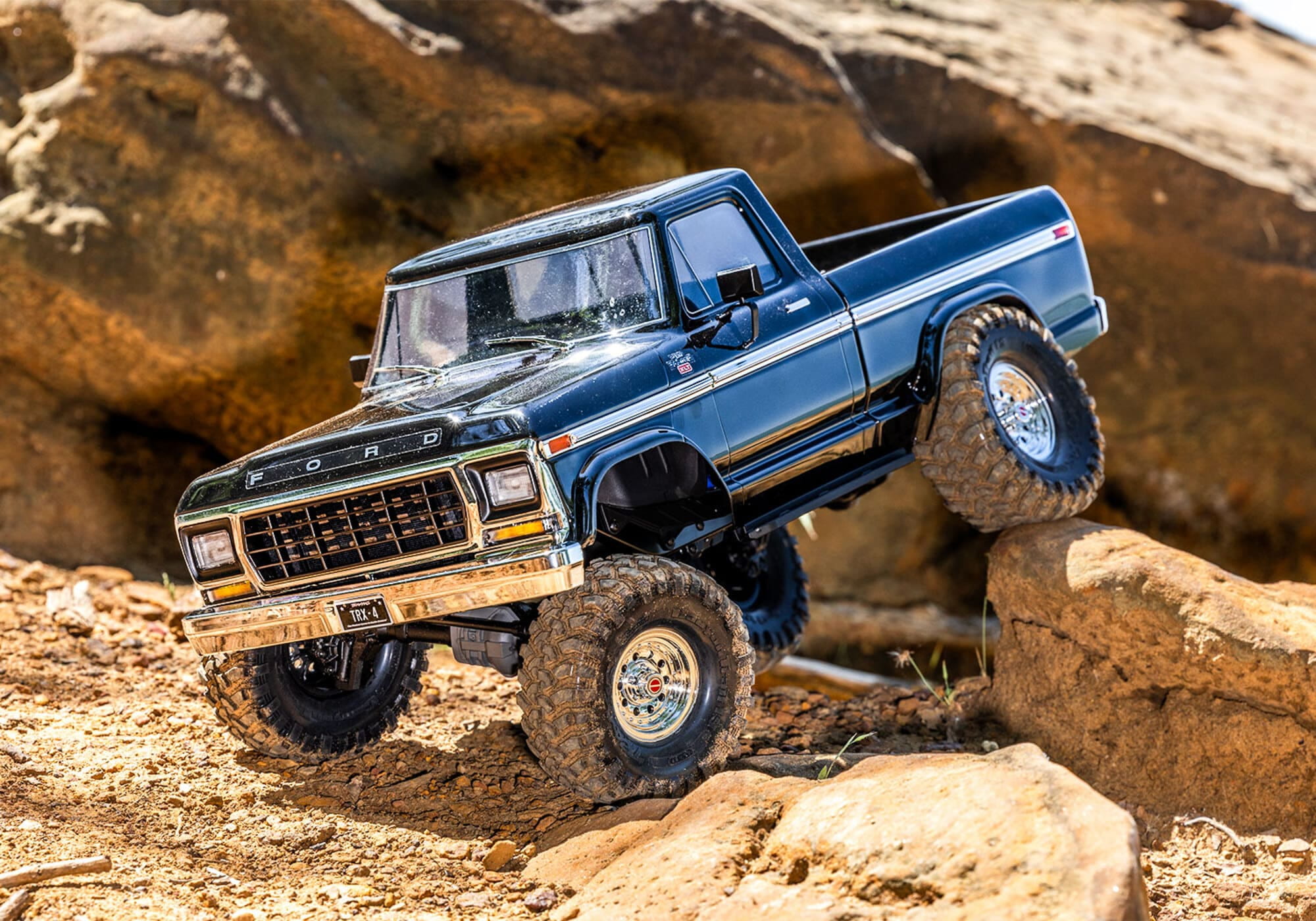 Traxxas RC Crawler TRX-4 Ford F150 Ranger XLT 1_10 RTR Schwarz
