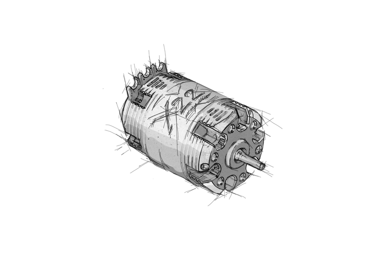LRP X22 Brushless Motor Modified 10.5T