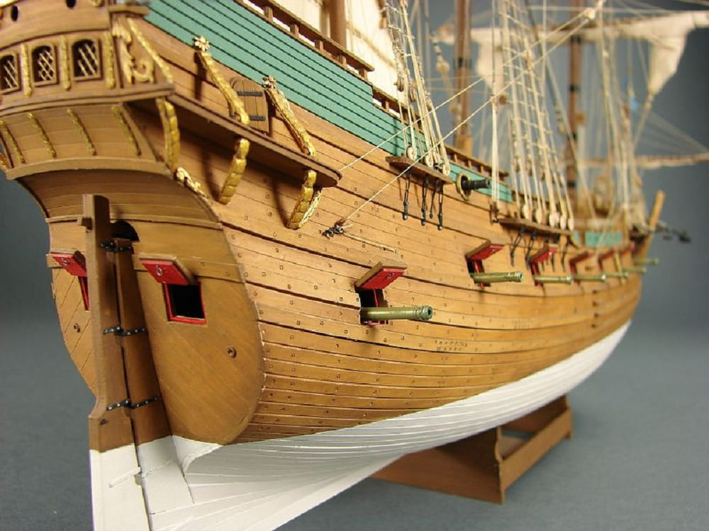 Shipyard Papegojan 1627 The 16 Gun Pinnace 1624 1:72 Laser Cut Kartonbausatz