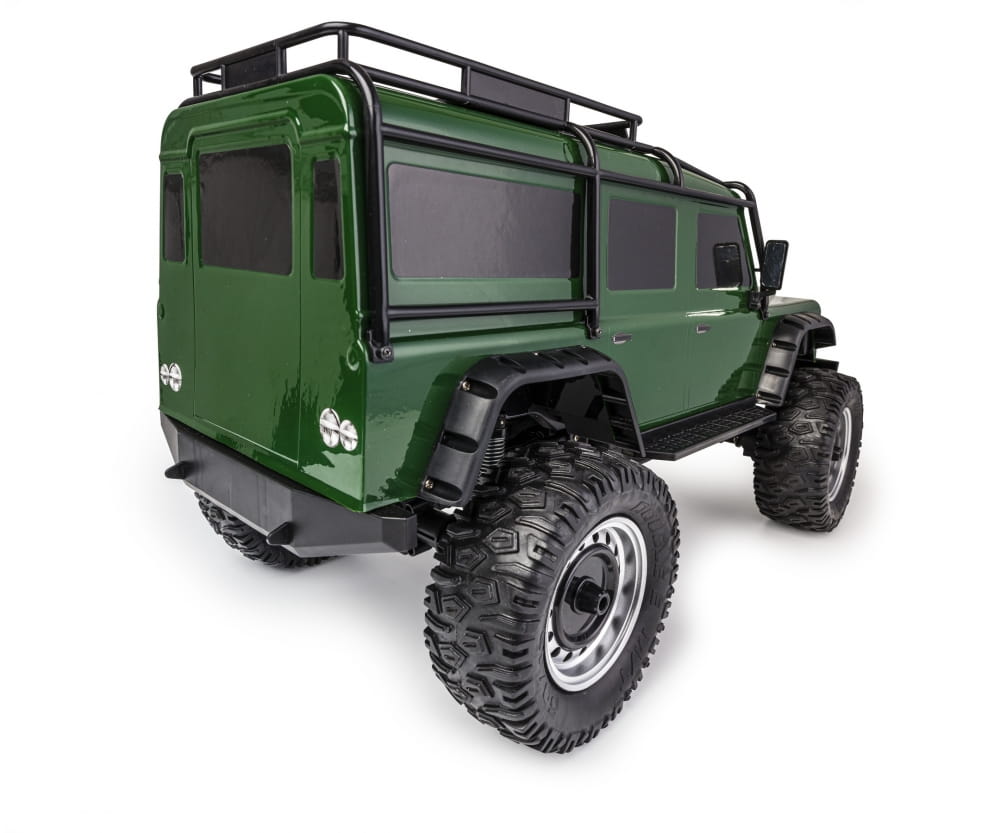 Carson RC 1:8 Land Rover Defender 100% RTR British grün