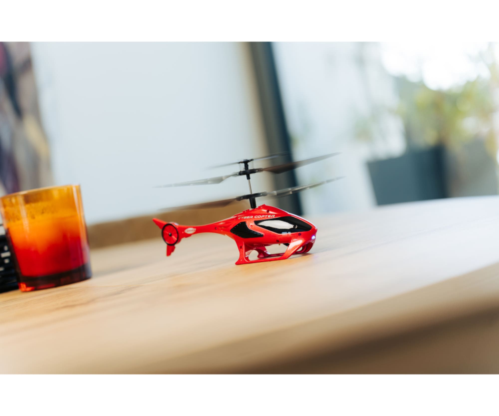 Carson RC Spielzeug Cyber Copter IR 2Ch RTF rot - Carson RC Elektronik