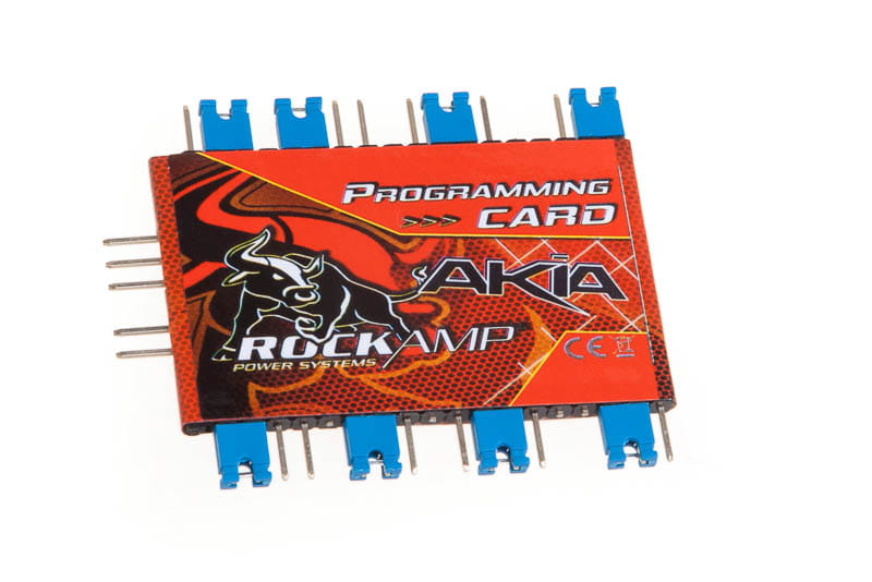 Robitronic Rockamp Akia Programmierkarte