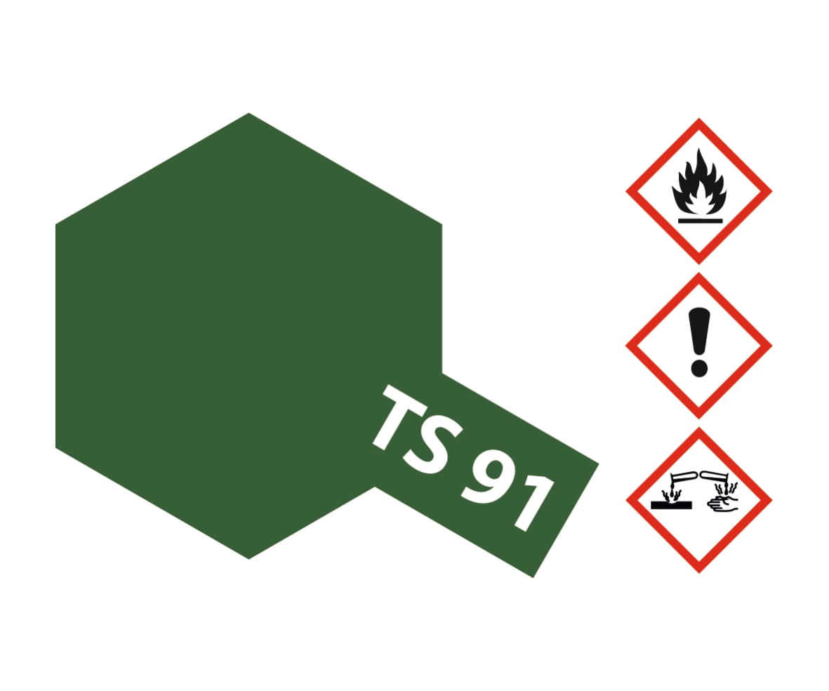 Tamiya TS-91 JGSDF Dunkelgrün 100ml Spray