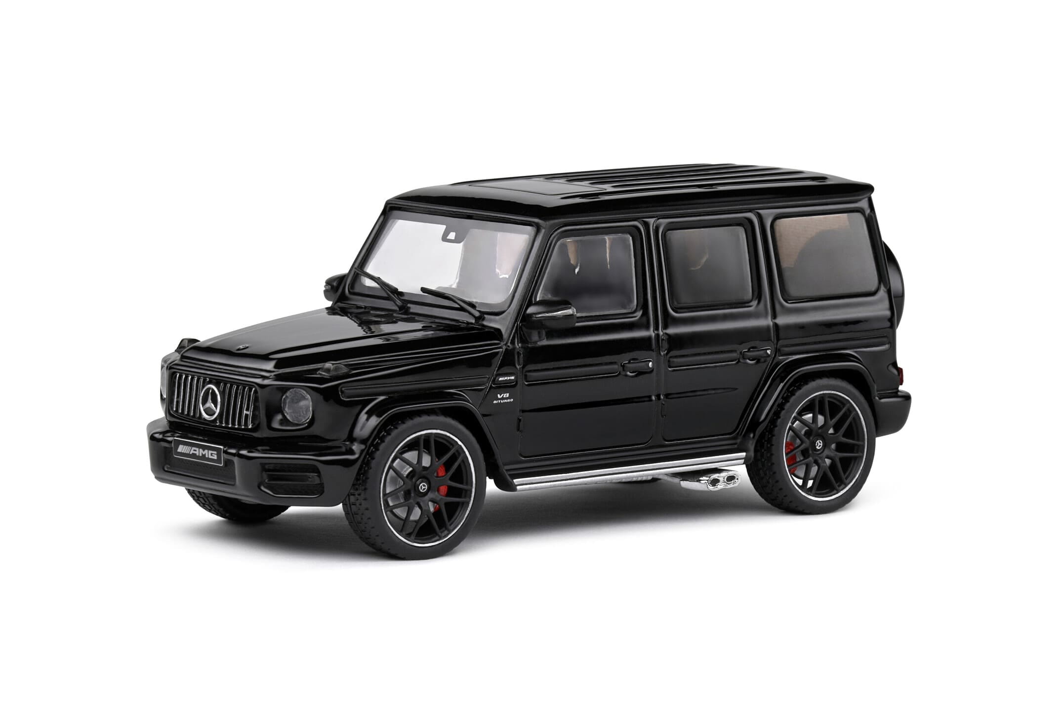 Mercedes AMG G63 2022 Modellauto von Solido im Massstab 1_43 Black Metallic