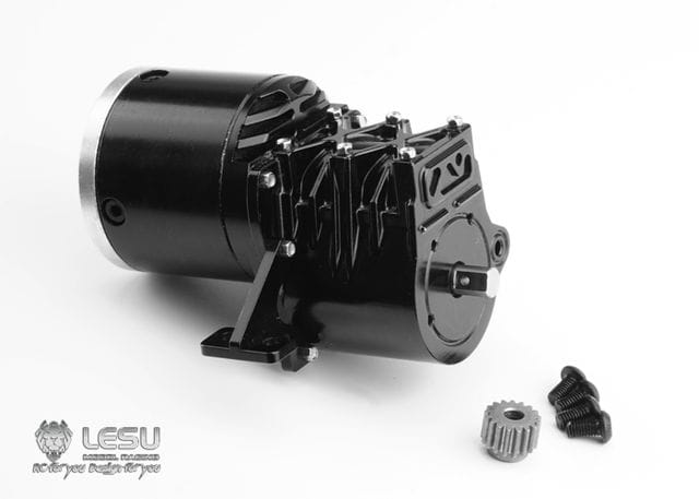 Lesu 1_14_1_16 Getriebe 2-Gang 1_10_15 fuer 540er Motor - RC-Zubehoer