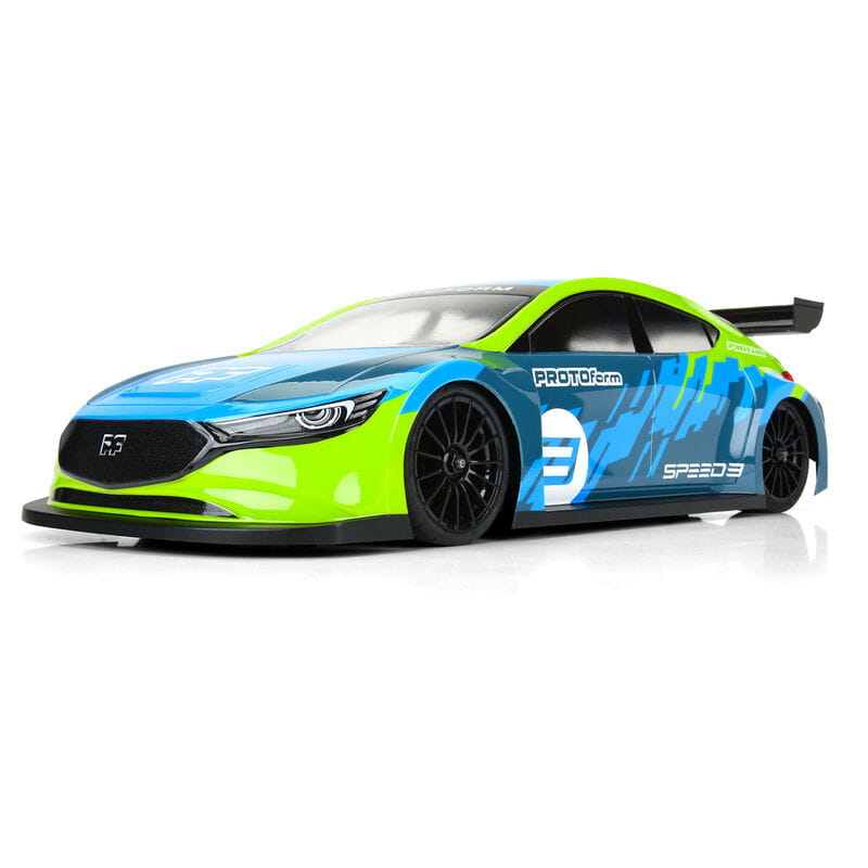 Protoform 1_10 Speed3 Karosserie unlackiert fuer 190mm FWD TC - RC-Zubehoer