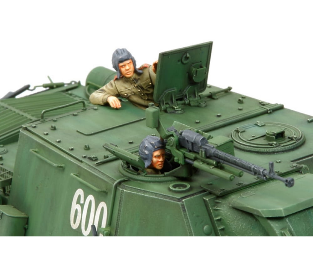 Tamiya WWII Russischer Panzer Sw.KPz JSU-152 (2) 1:35 Plastik Modellbau Militär Bausatz