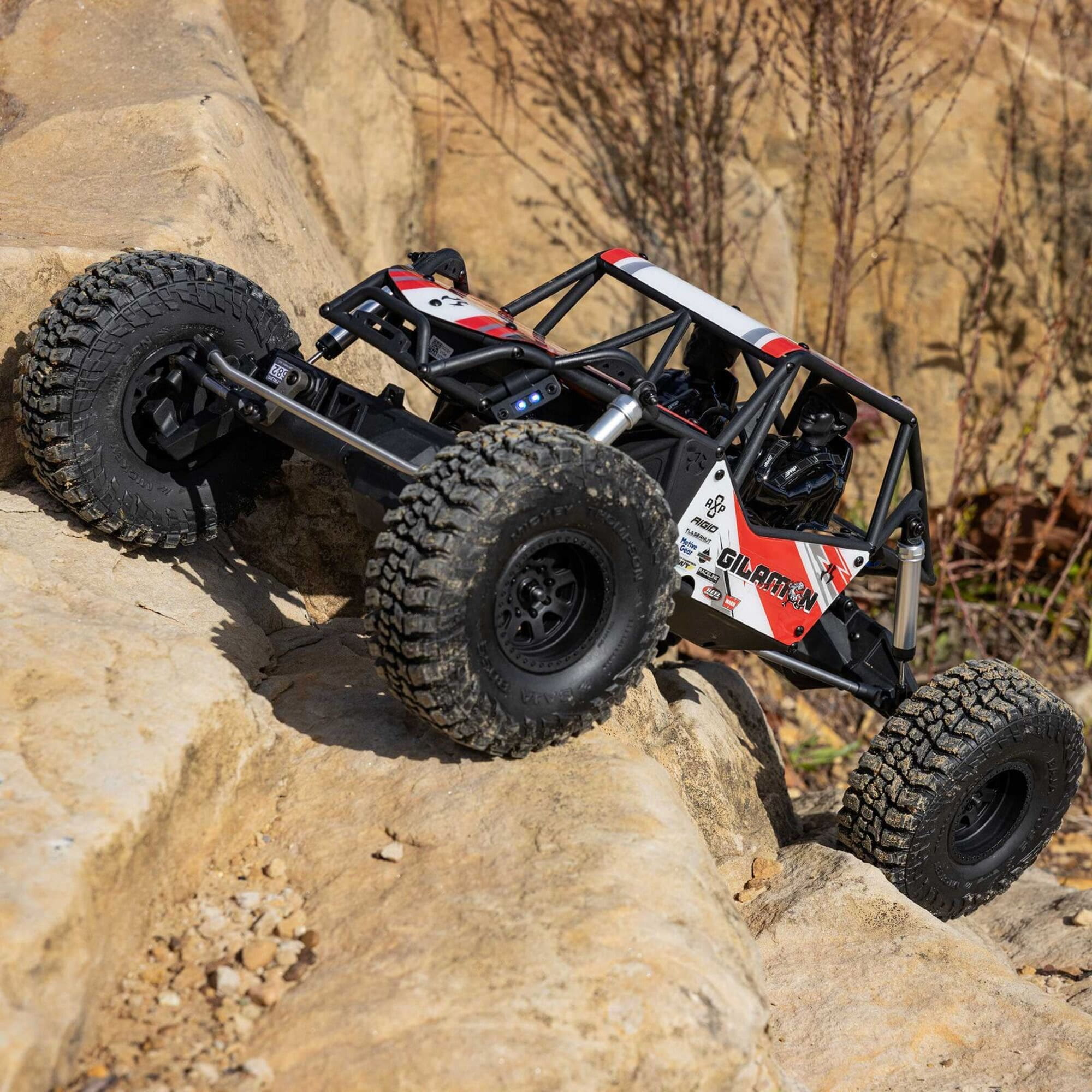 Axial AXP8 Gilamon 2.2 4X4 RTR Trail Buggy in Rot_ High-Performance Rock Crawler