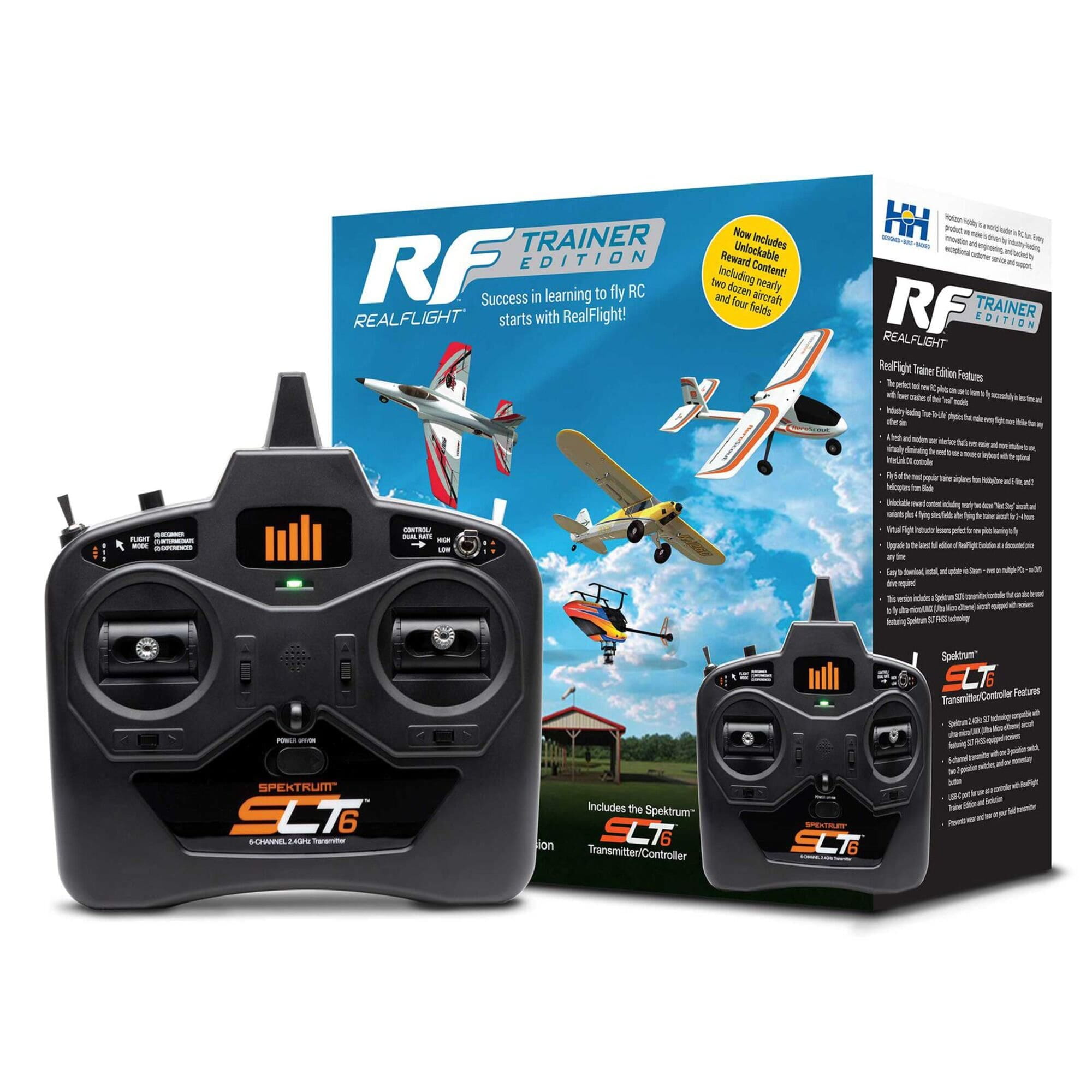 ealFlight Trainer Edition mit SLT6 - RC Flugsimulator für Einsteiger