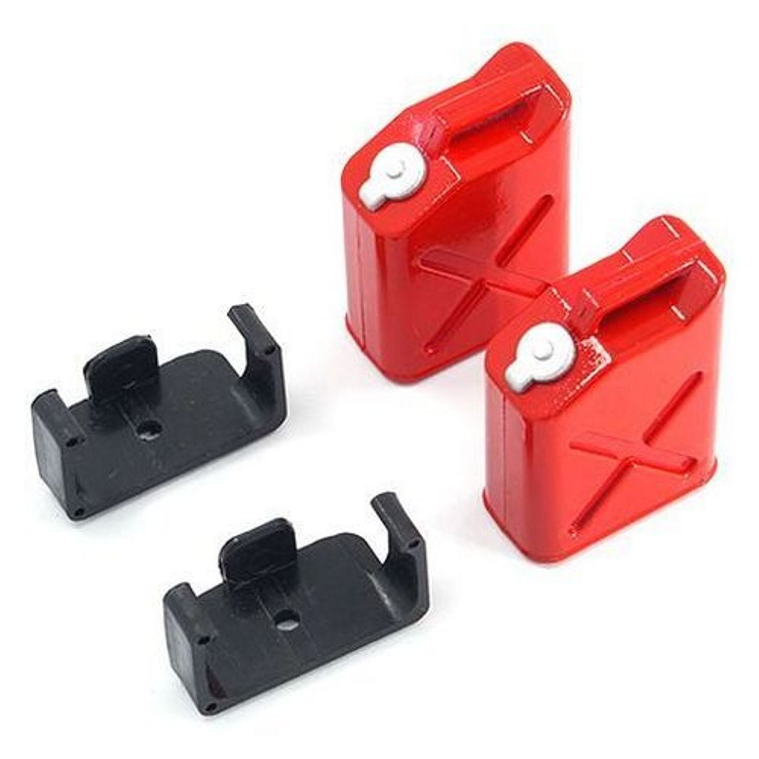 Thicon Benzinkanister 1:10 / 1:14 rot 2 Stück mit Halter