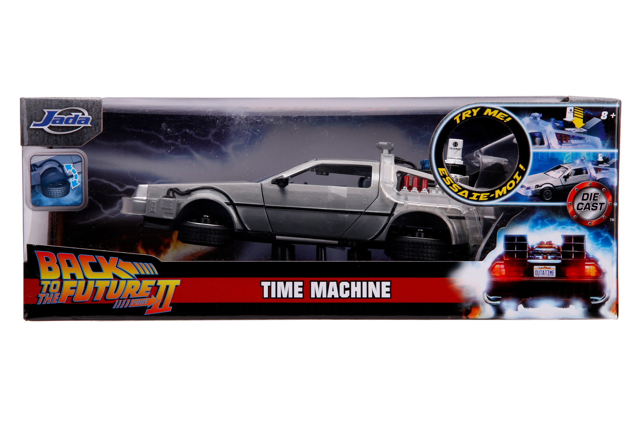 Jada Back to the Future 2 DeLorean 1_24 Zurueck in die Zukunft Modellauto - RC-Zubehoer
