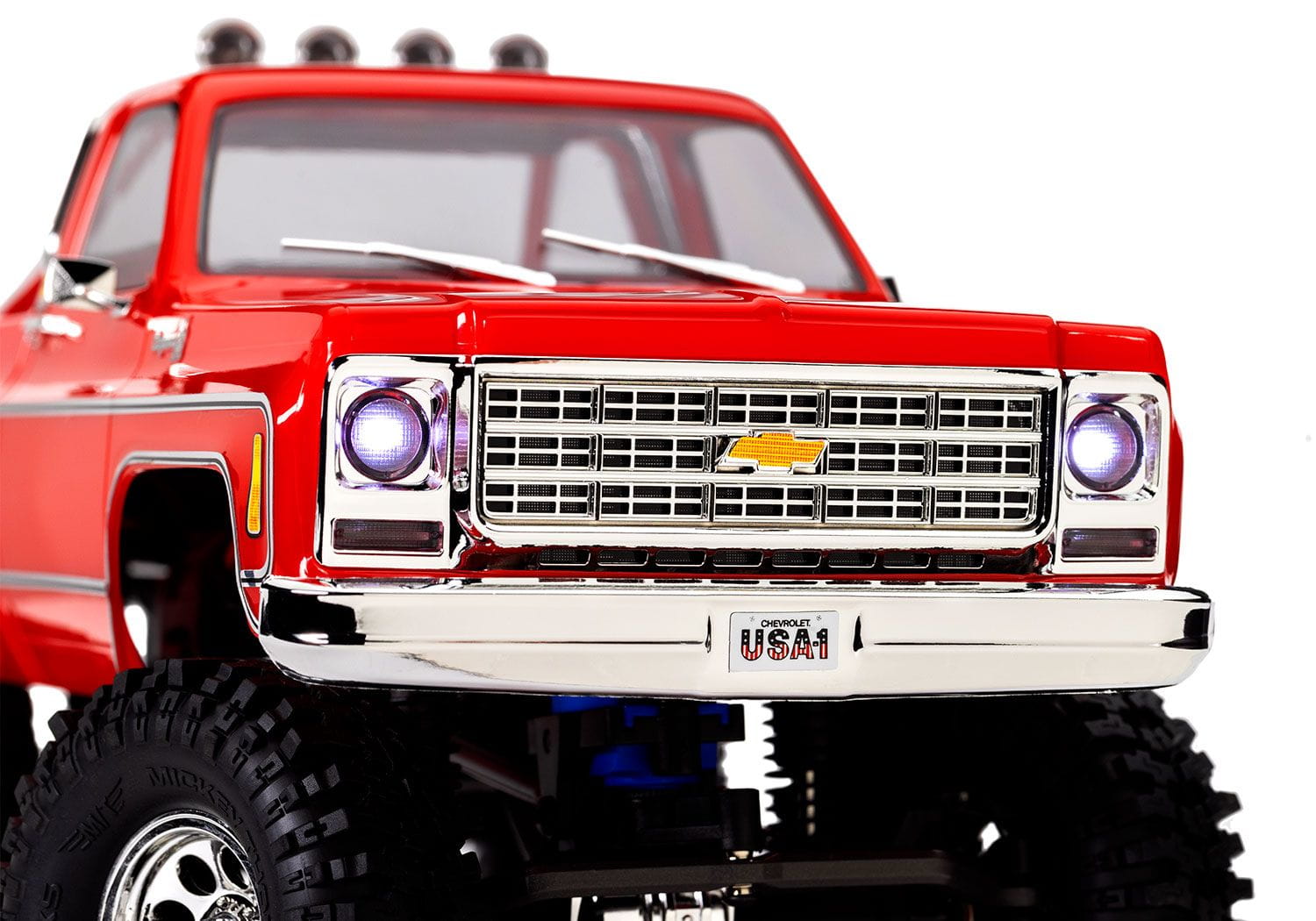 Traxxas TRX-4M RC Crawler Chevy K10 4x4 lifted blau 1:18 RTR