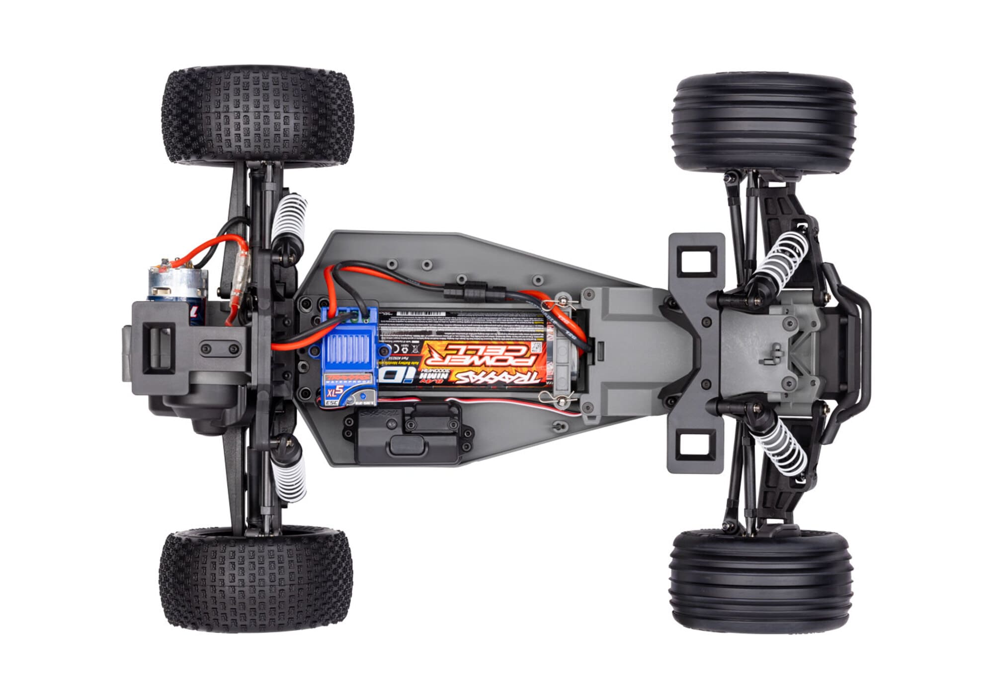 Traxxas Rustler 2WD Orange RTR mit Akku und Lader