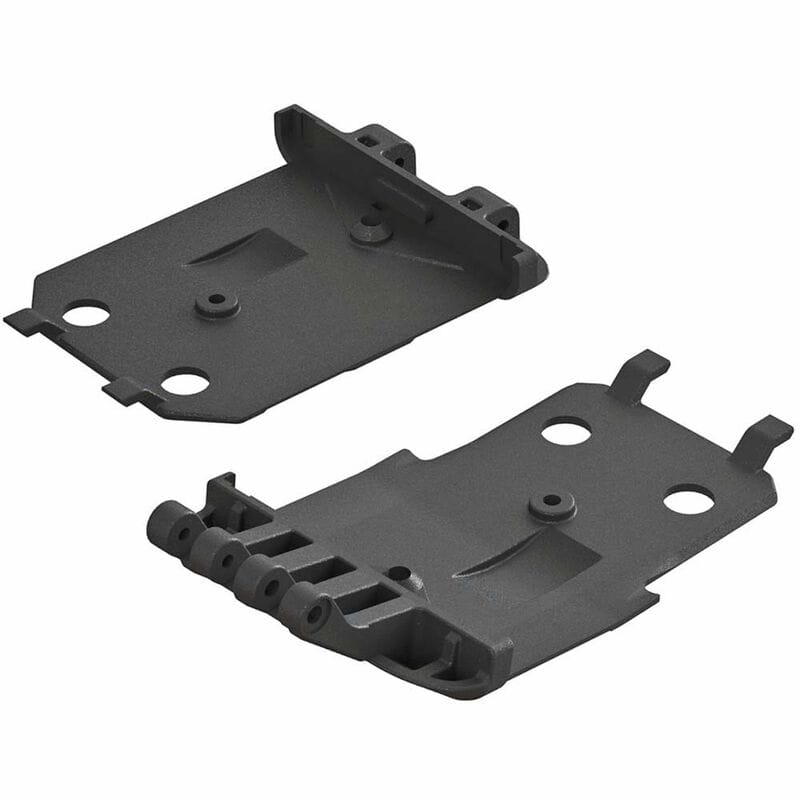 Arrma AR320419 F/R Lower Skidplate (2) 4x4 Senton Mega