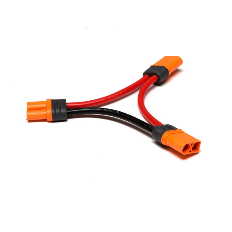 Spektrum IC5 Battery Series Harness 4" / 100mm;  10 AWG Smart