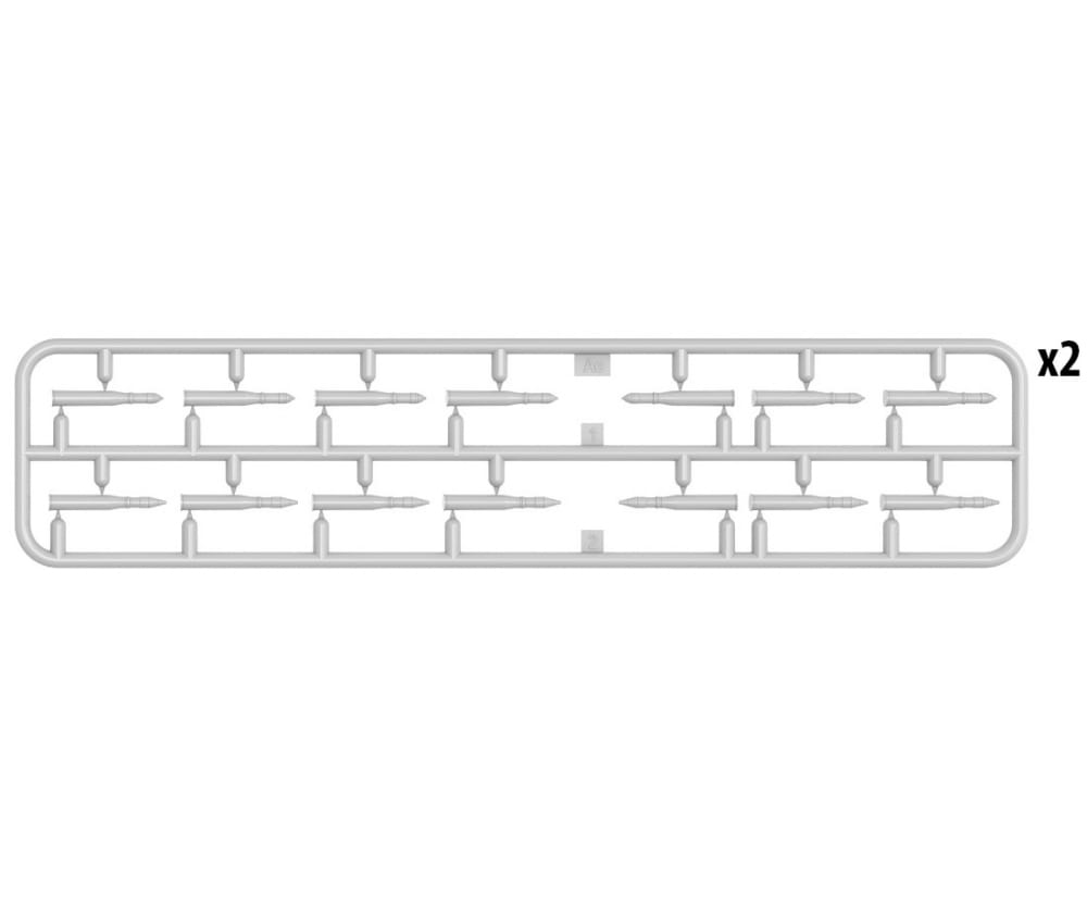 Plastikmodellbau von Miniart 1-35 mun kisten projektile 7 5cm kw