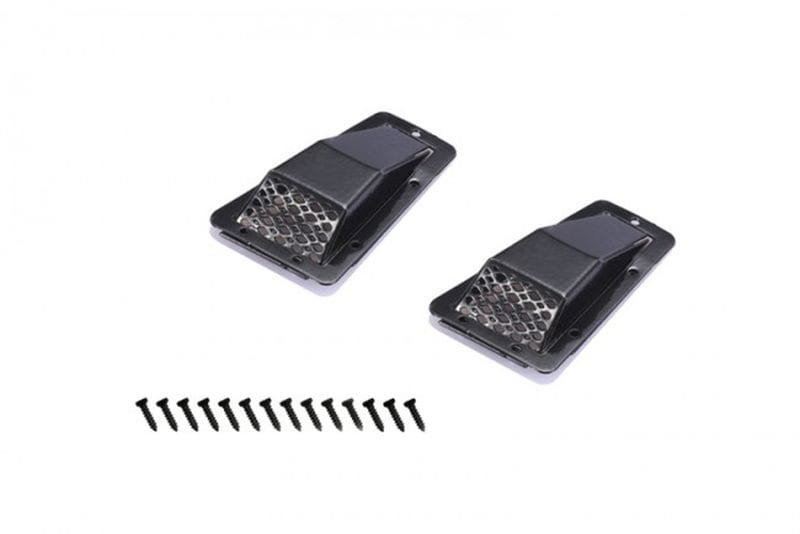 GPM Metall Lufteinlass _A_ fuer Radkasten schwarz fuer Traxxas TRX4 - 6 - RC-Zubehoer