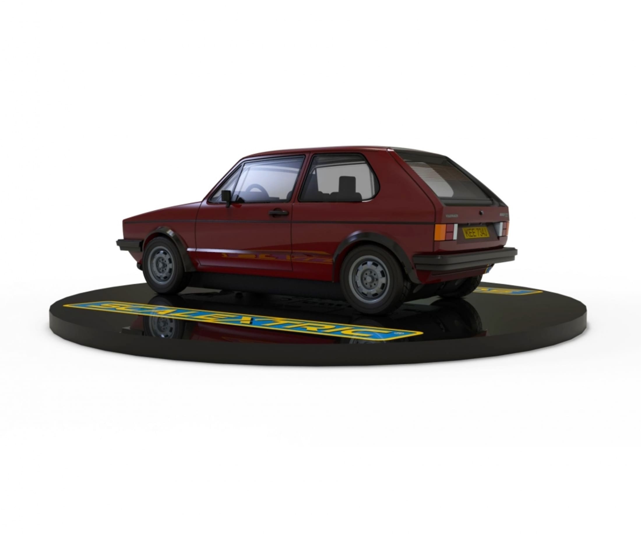 Scalextric 1_32 Volkswagen Golf GTI Mk.I Slotcar - Rennbahnauto - RC-Zubehoer