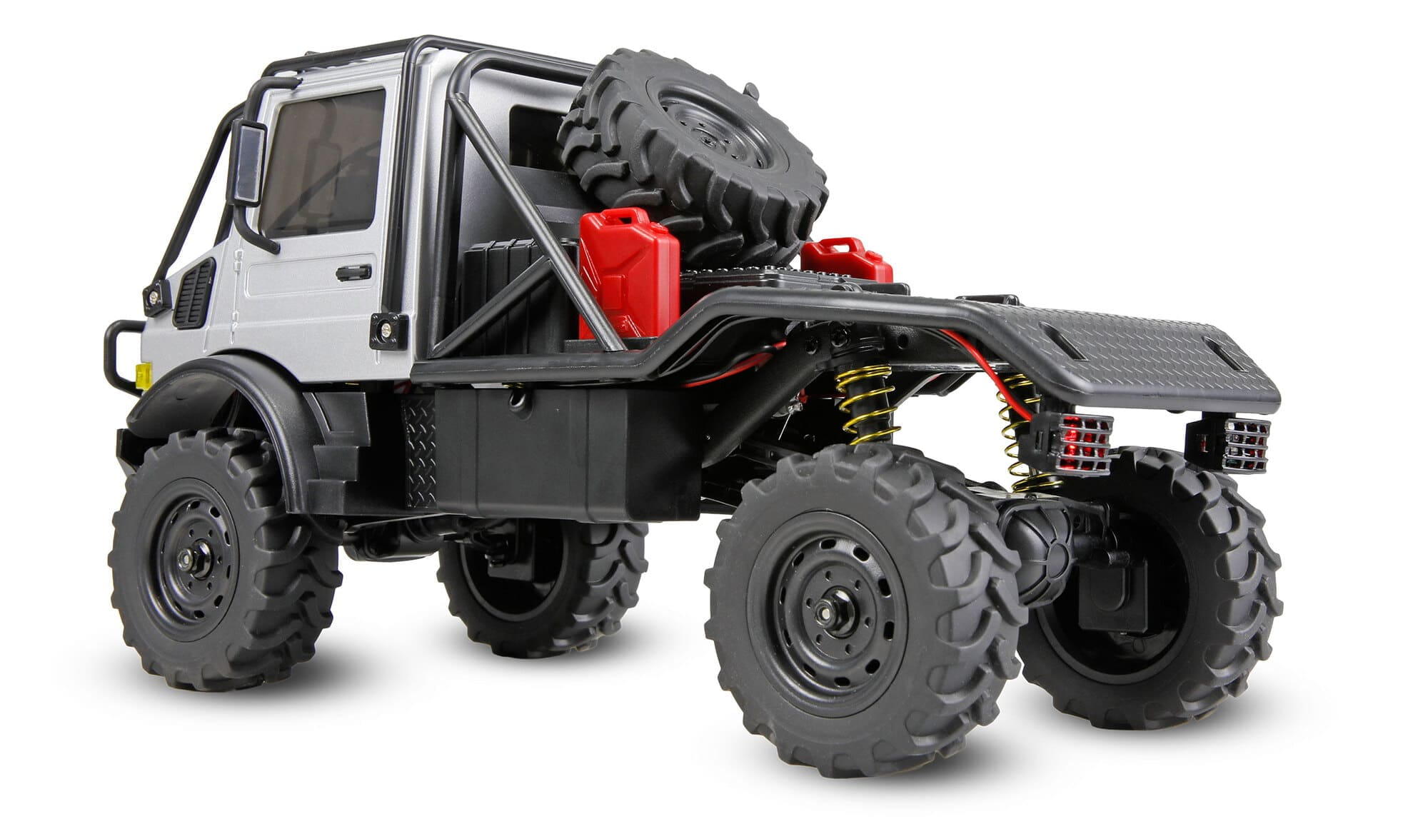 Amewi Mercedes-Benz Unimog U4000 Scale Crawler 4WD RTR 1_18 Grau