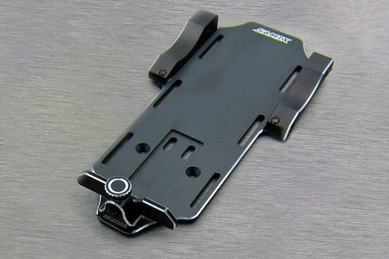 SAMIX Akkuhalterung einstellbar vorn für Axial SCX10-2