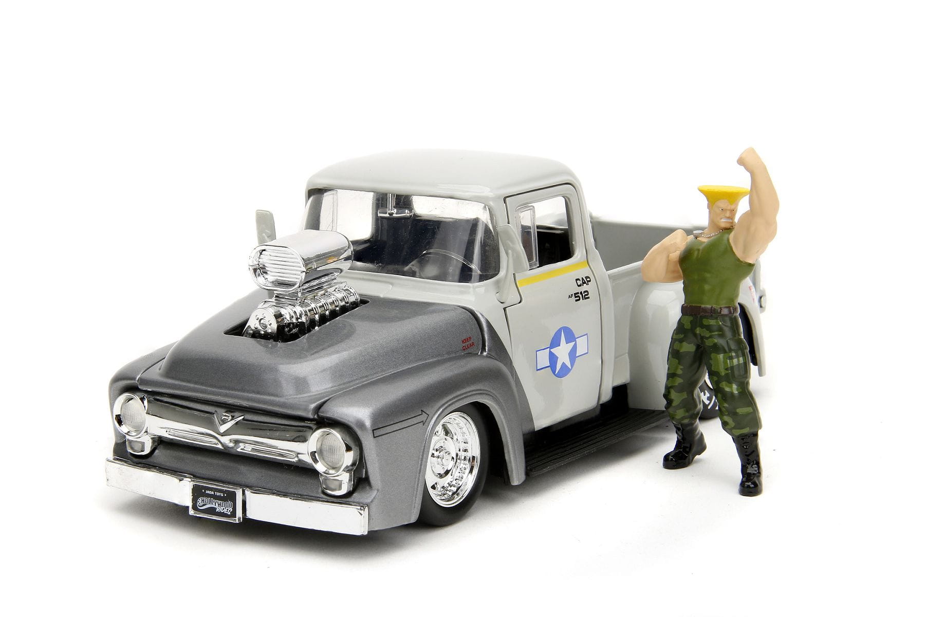 Jada Street Fighter 1956 Ford Pickup 1:24 Modellauto