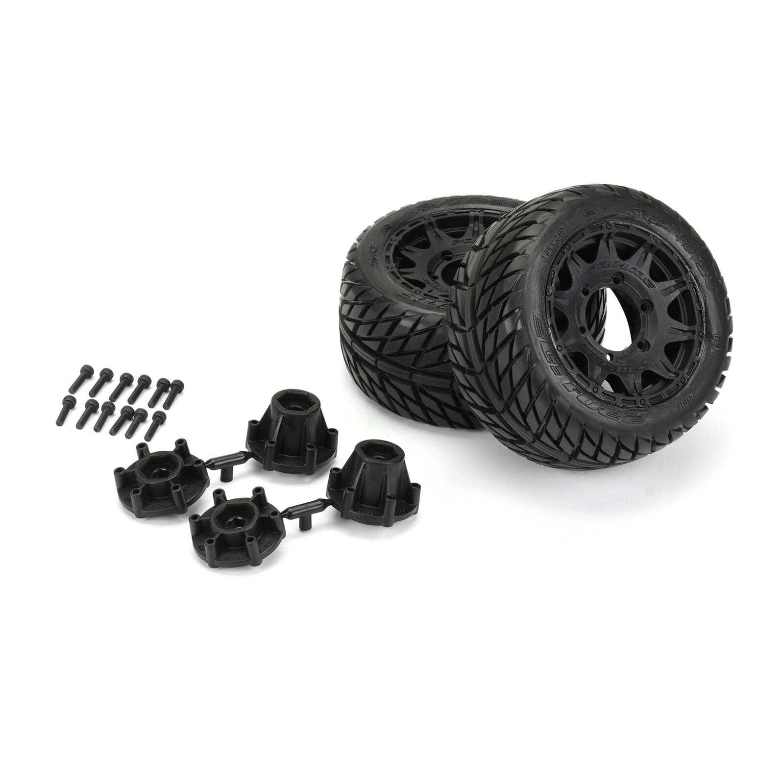 Proline Truggy Reifen Street Fighter LP 2.8 MTD Raid Black 2St.
