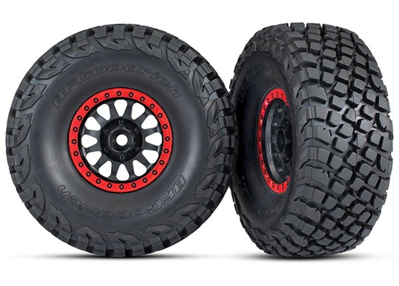 Traxxas Reifen auf Felge montiert BFGoodrich Baja KR3 Reifen (2)