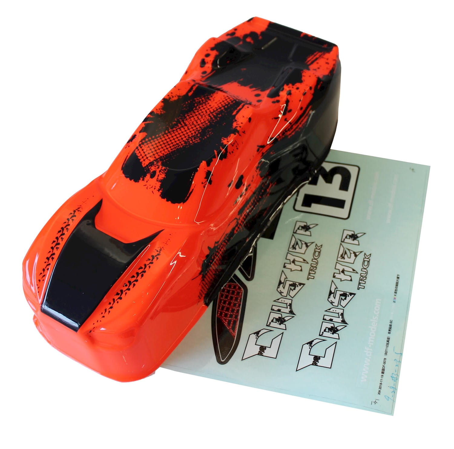 Drive & Fly Models Karosserie (2) Crusher Truck