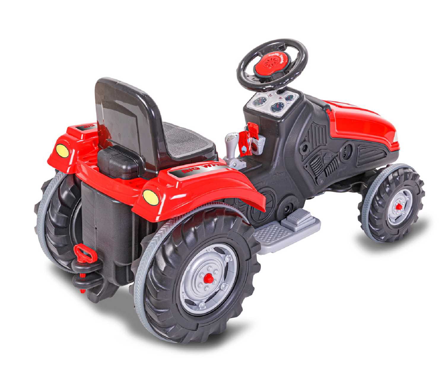 Jamara Ride-on Traktor Big Wheel 12V rot